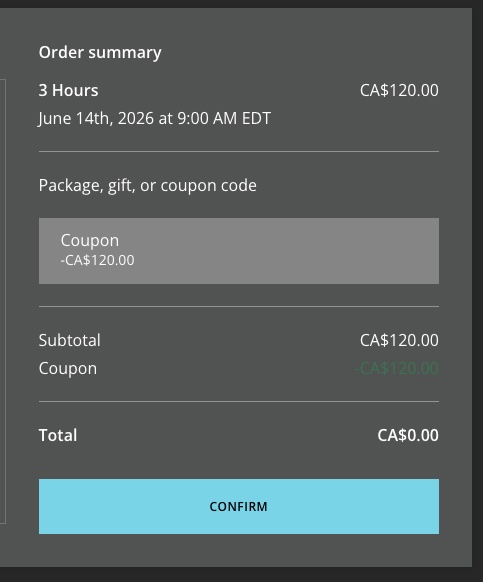 Where to click for discount code