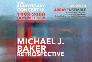 Tonight's The Night! Array@50 Concert II: Michael J. Baker